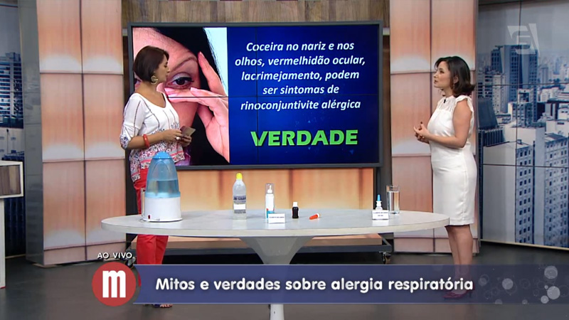 Alergias nos Olhos e Nariz- Programa Mulheres